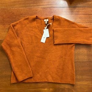Treasure & Bond NWT Terra Cotta Sweater size Small E4